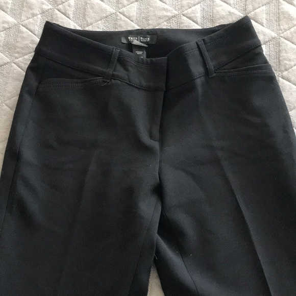 White (House) / Black (Market) Black Slacks NEW - Picture 1 of 5
